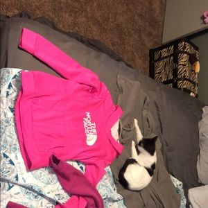 North face sweat shirt